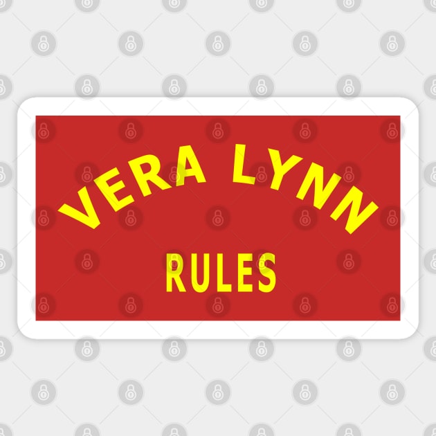 Vera Lynn Rules Sticker by Lyvershop